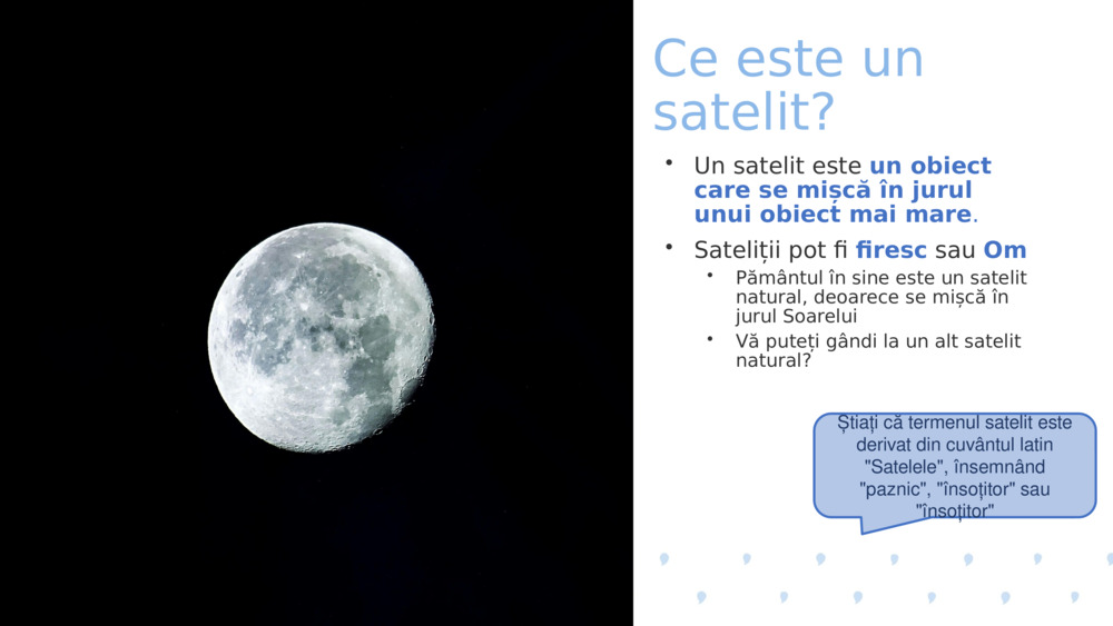 Ce este un satelit? 