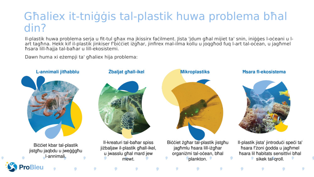 Għaliex it-tniġġis tal-plastik huwa problema bħal din?