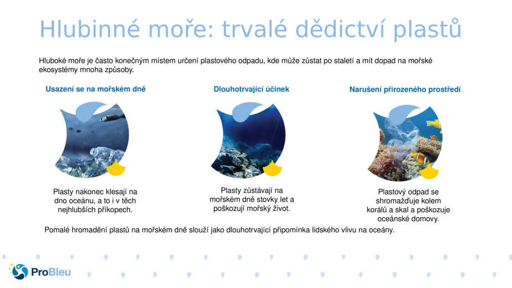 Hlubinné moře: trvalé dědictví plastů