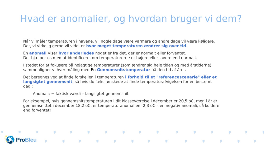 Hvad er anomalier, og hvordan bruger vi dem?