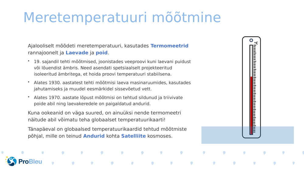 Meretemperatuuri mõõtmine