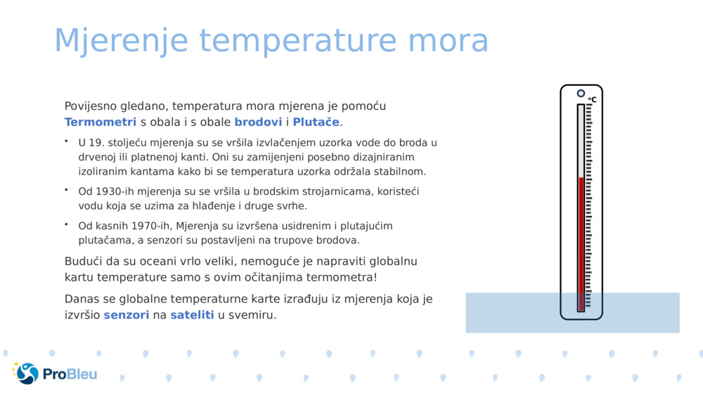 Mjerenje temperature mora