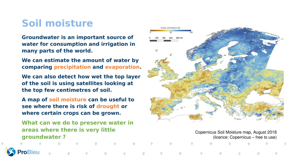 Soil moisture