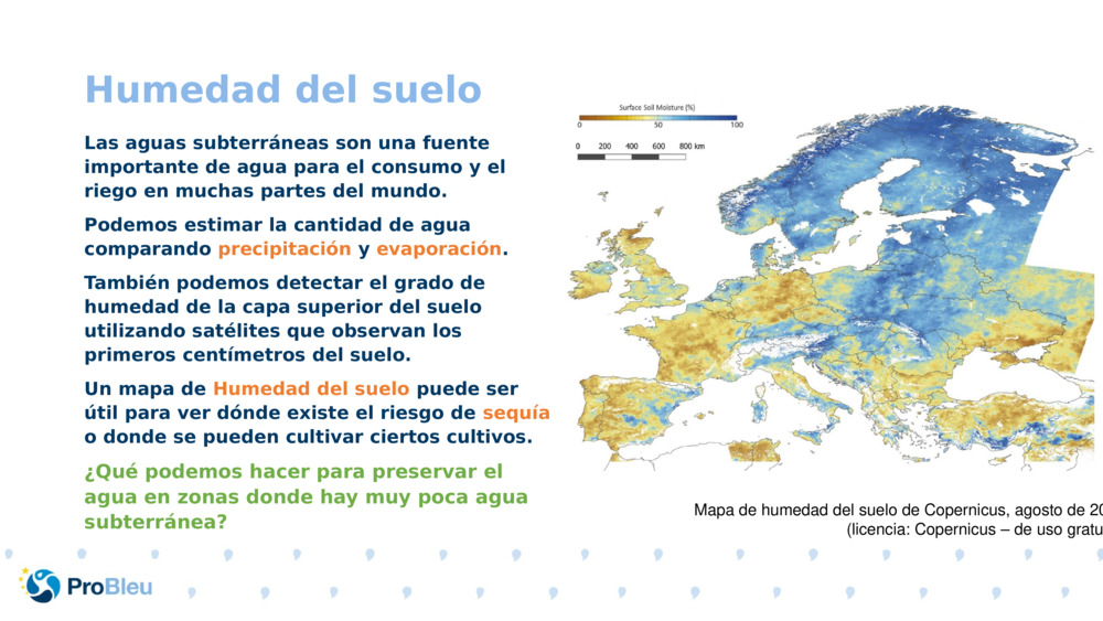 Humedad del suelo