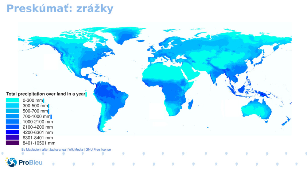 Preskúmať: zrážky