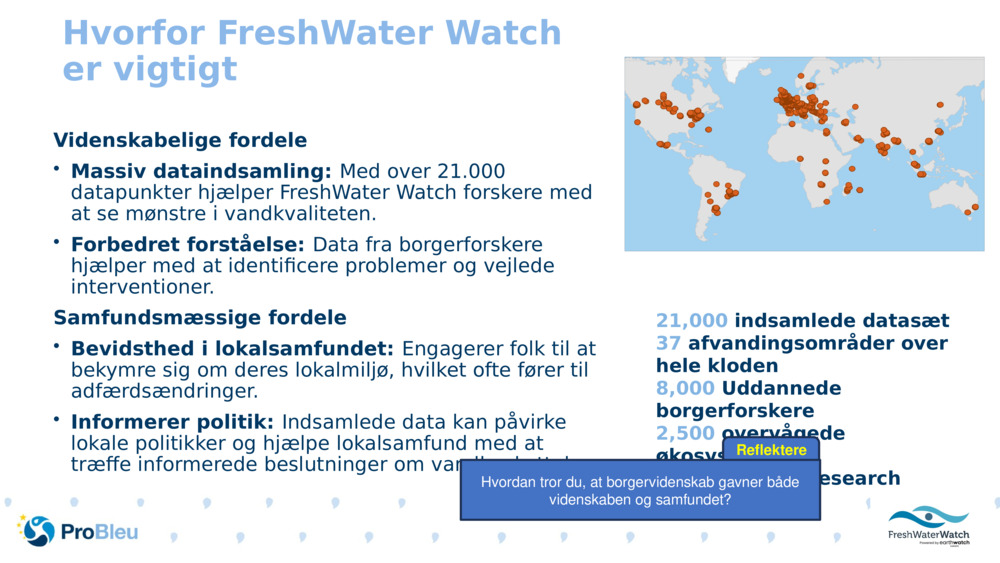 Hvorfor FreshWater Watch er vigtigt