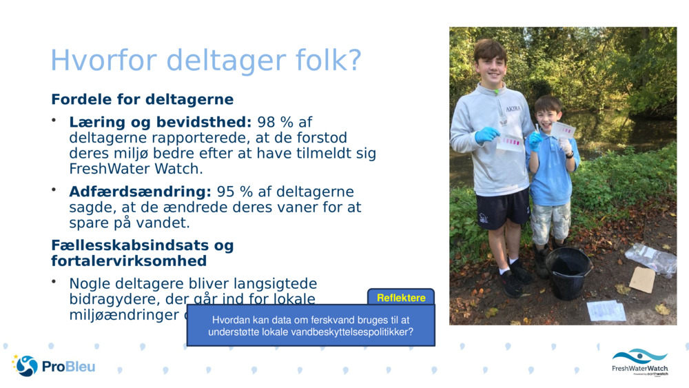 Hvorfor deltager folk?