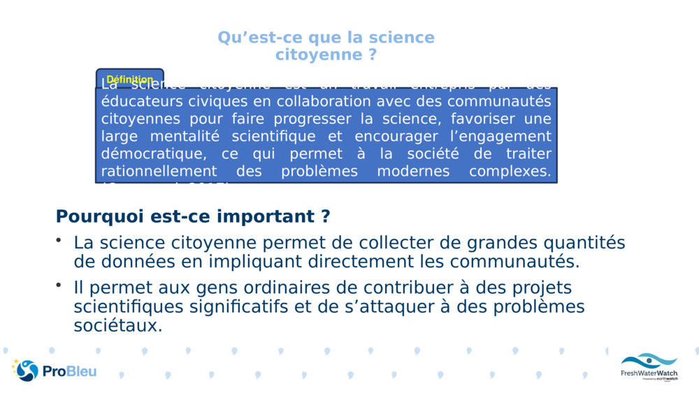 Pourquoi est-ce important ?