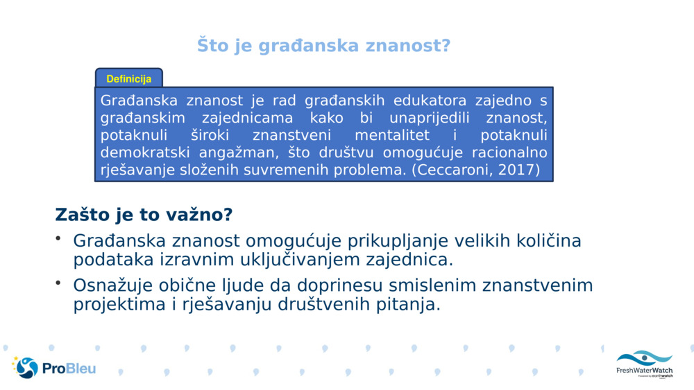 Zašto je to važno?