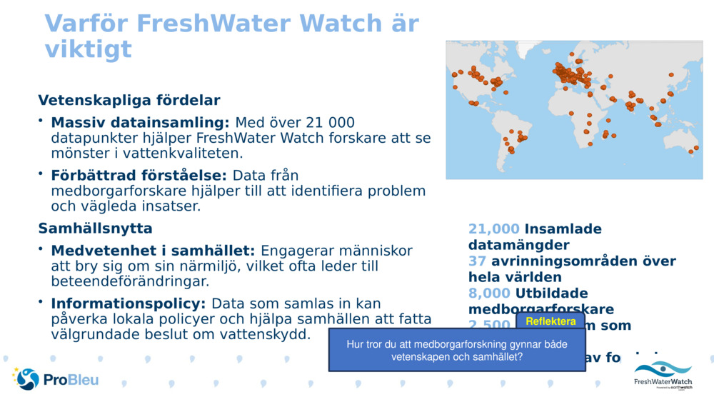 Varför FreshWater Watch är viktigt