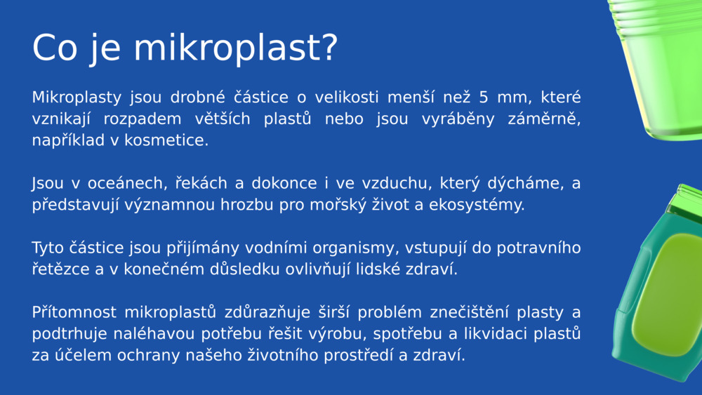 Co je mikroplast? 