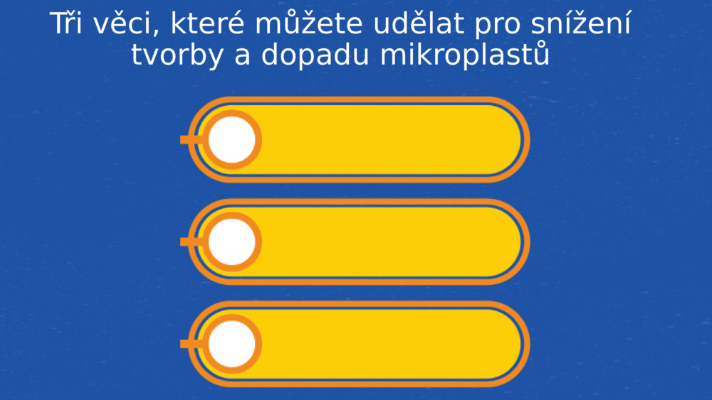 Tři věci, které můžete udělat pro snížení tvorby a dopadu mikroplastů