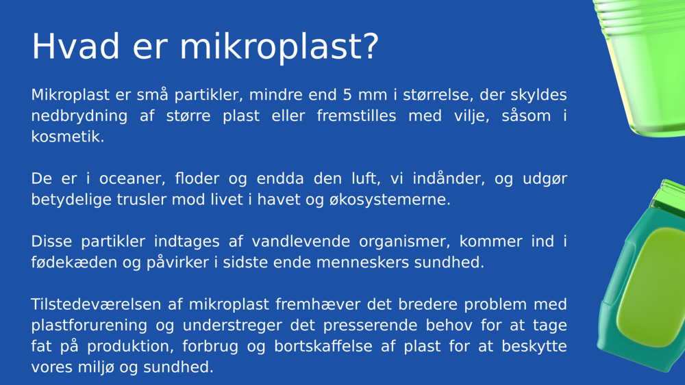 Hvad er mikroplast? 