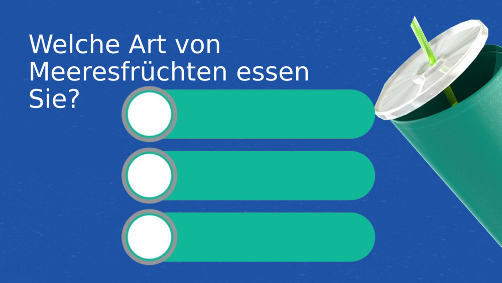 Welche Art von Meeresfrüchten essen Sie? 