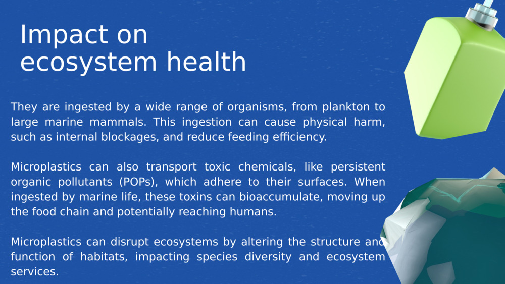 Impact on ecosystem health 