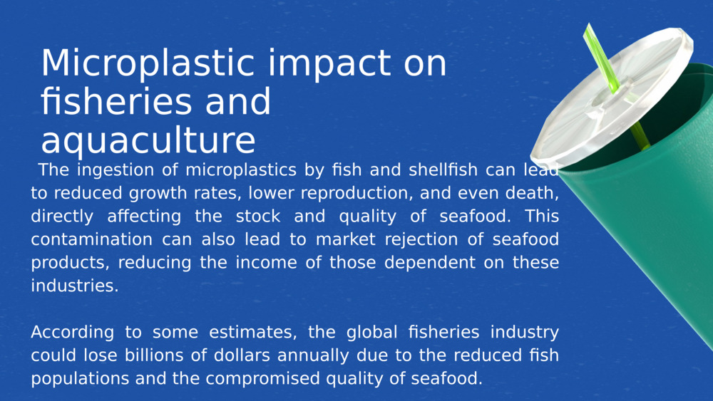 Microplastic impact on fisheries and aquaculture