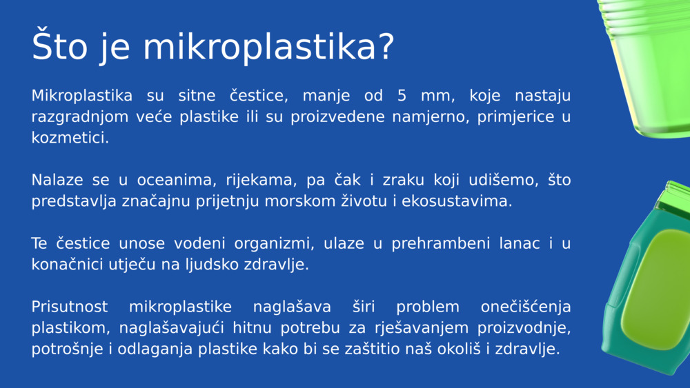 Što je mikroplastika? 