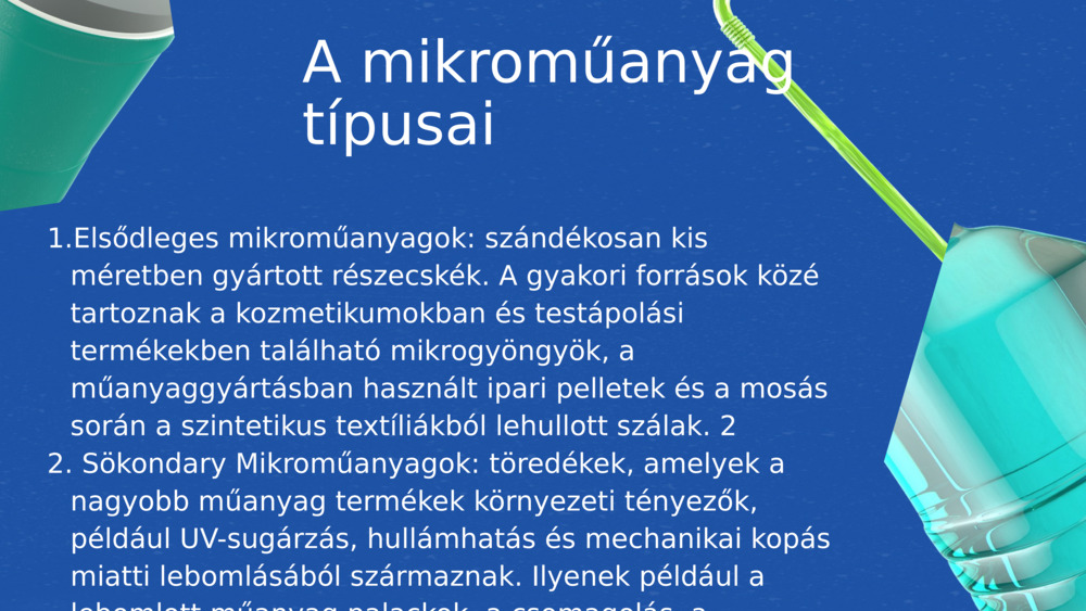 A mikroműanyag típusai