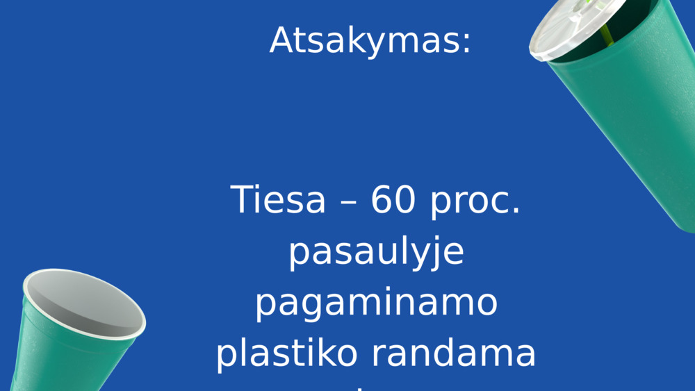 Atsakymas: 