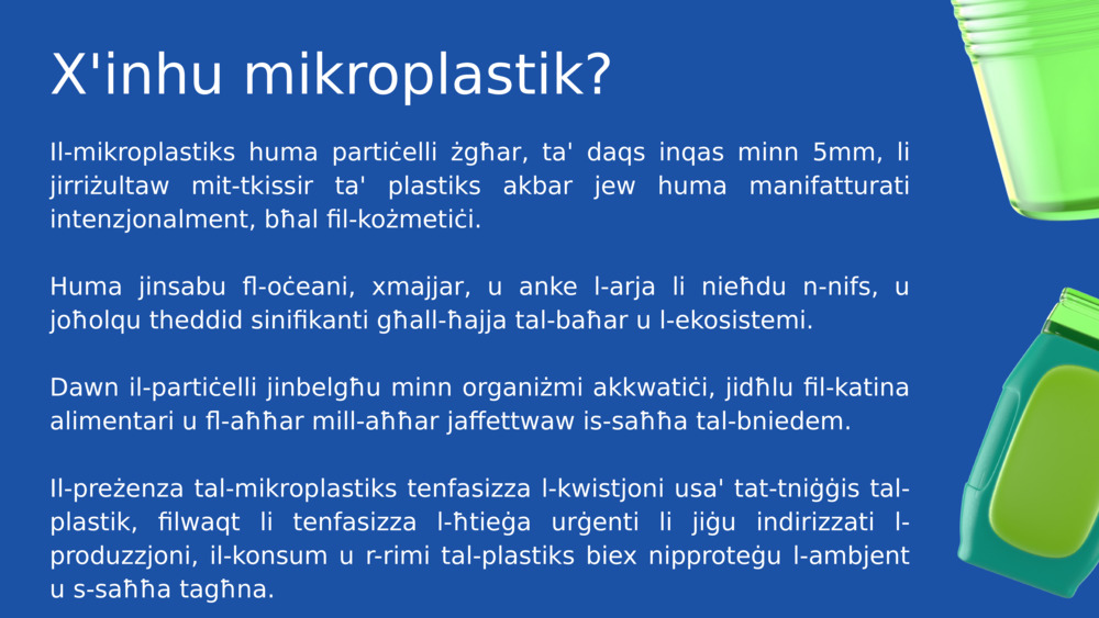 X'inhu mikroplastik? 