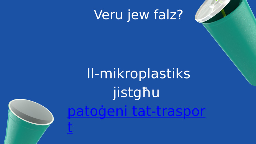 Veru jew falz?