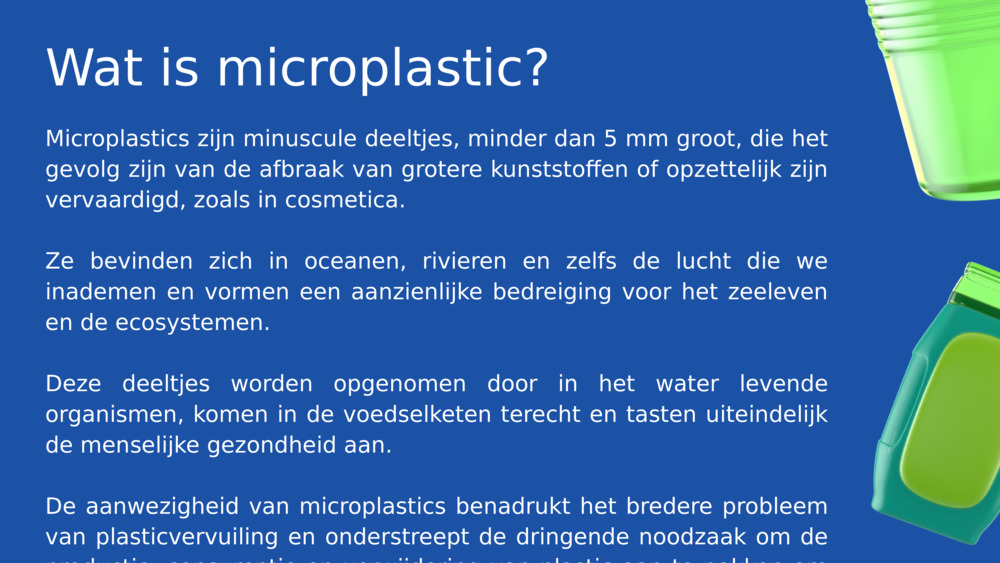 Wat is microplastic? 