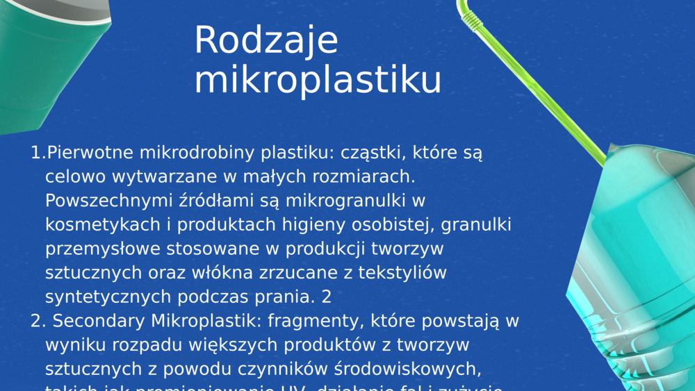 Rodzaje mikroplastiku