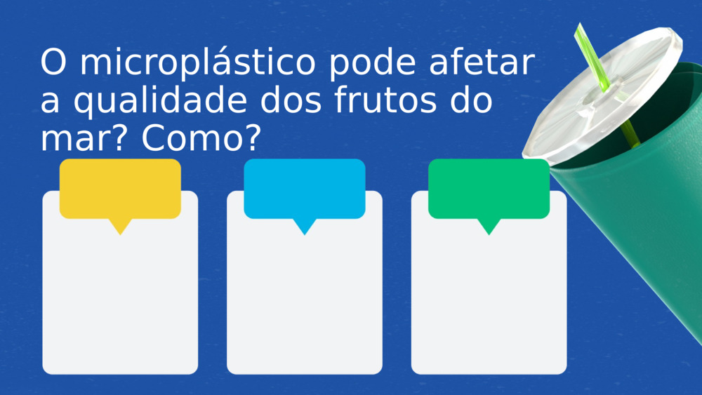 O microplástico pode afetar a qualidade dos frutos do mar? Como?