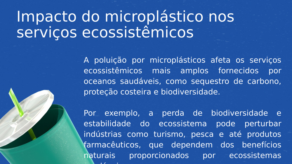 Impacto do microplástico nos serviços ecossistêmicos