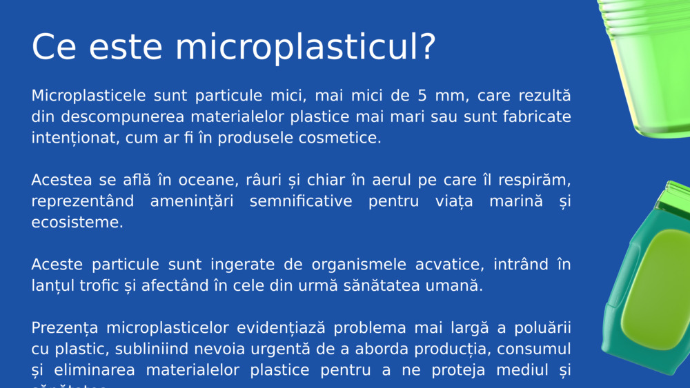 Ce este microplasticul? 