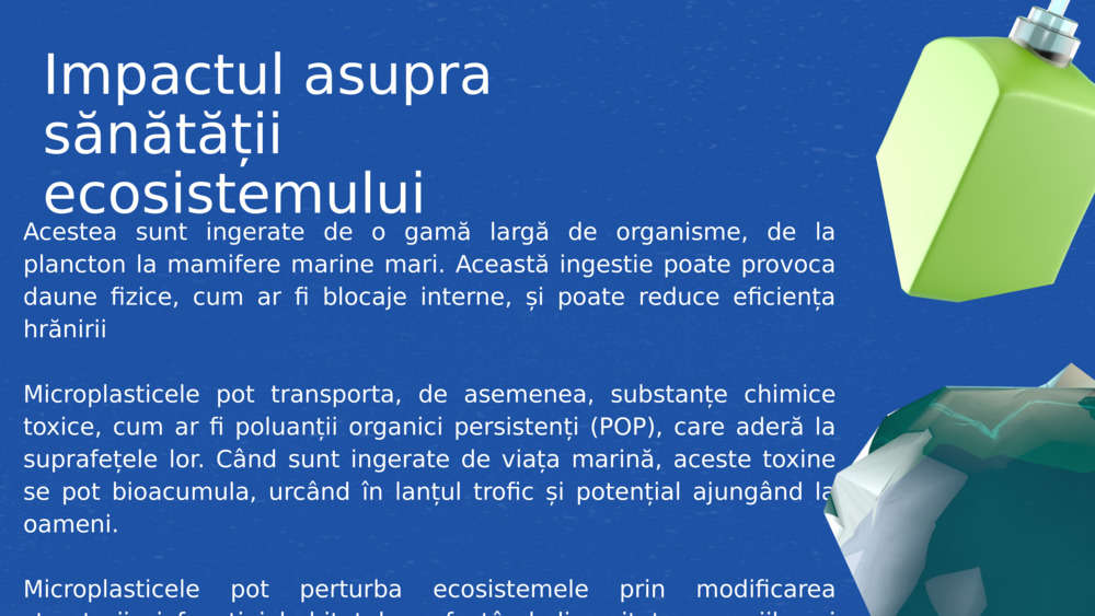 Impactul asupra sănătății ecosistemului 