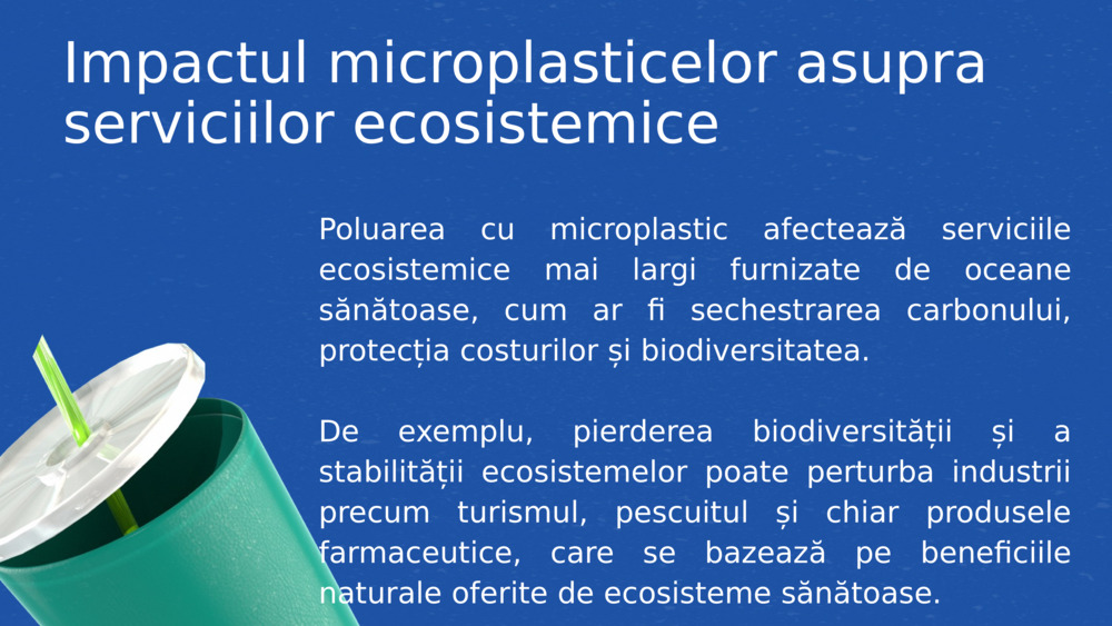 Impactul microplasticelor asupra serviciilor ecosistemice