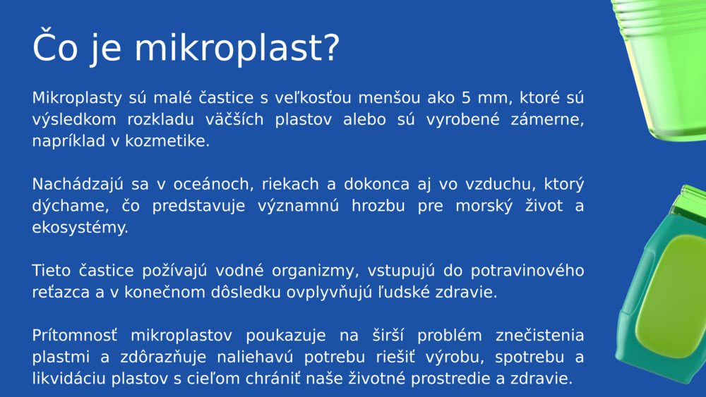 Čo je mikroplast? 