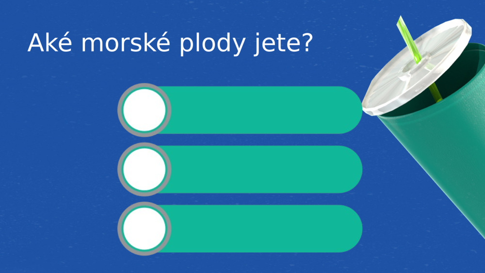 Aké morské plody jete? 