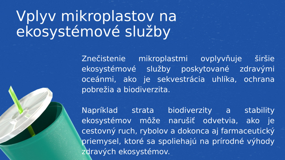 Vplyv mikroplastov na ekosystémové služby