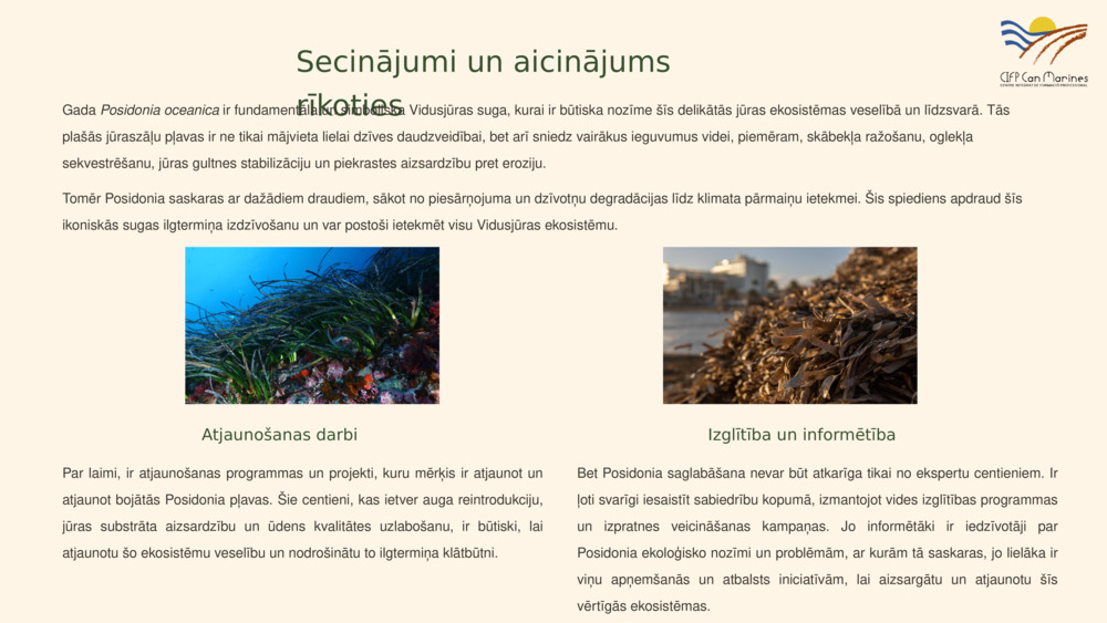 Ievads Posidonia oceanica