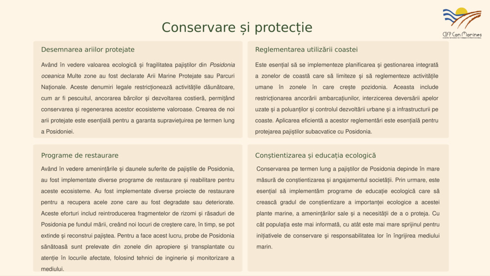 Conservare și protecție