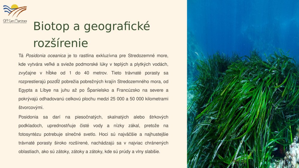 Biotop a geografické rozšírenie