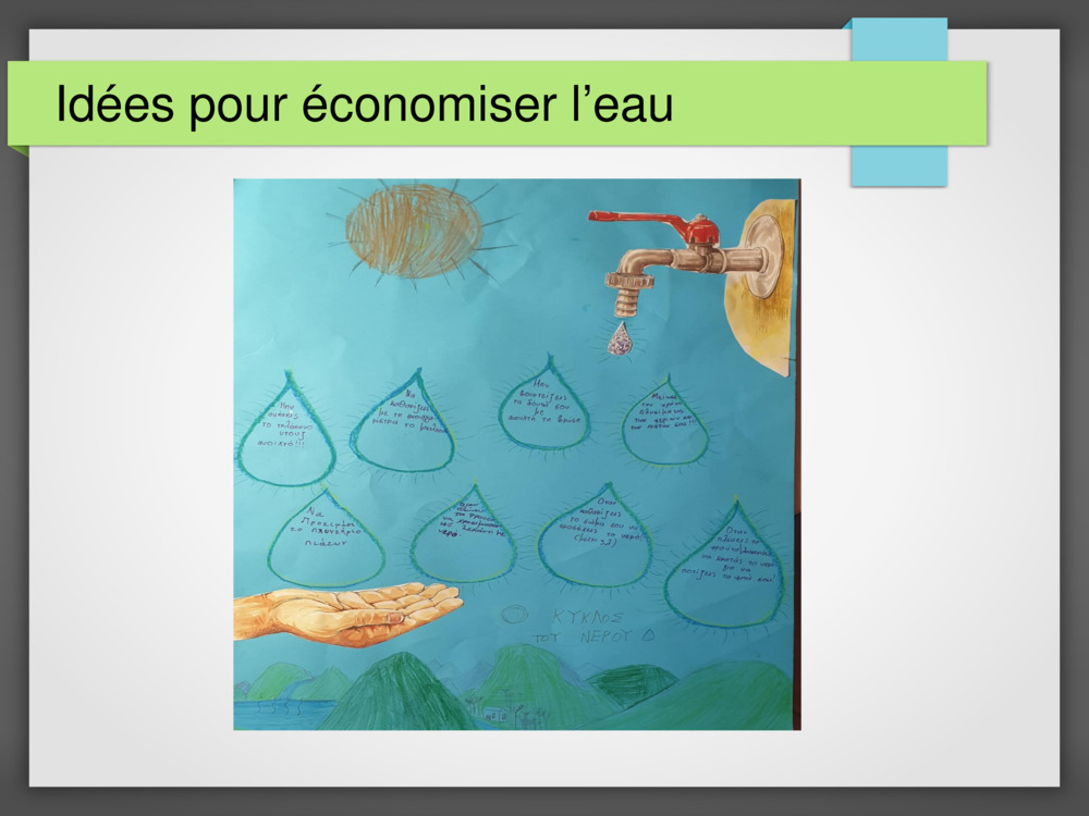 Idées pour économiser l’eau