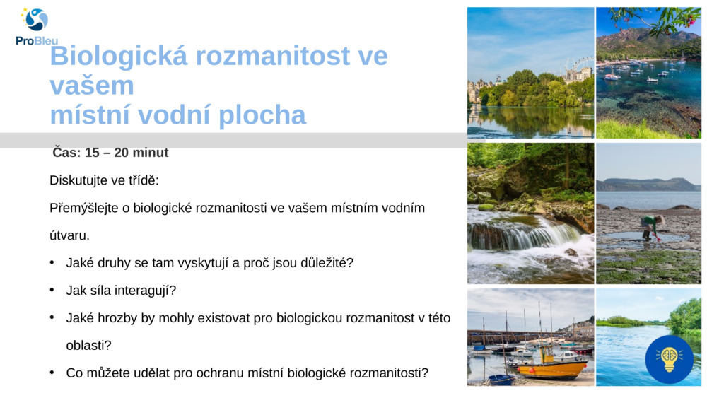 Biologická rozmanitost ve vašem 