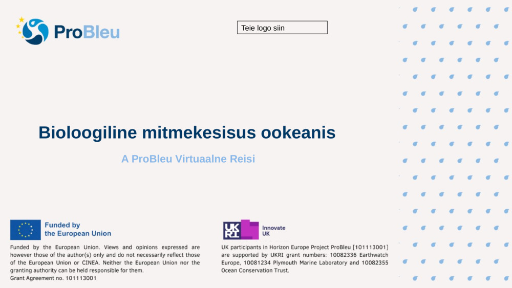 Bioloogiline mitmekesisus ookeanis