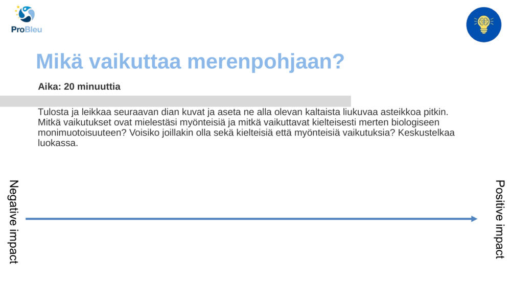 Mikä vaikuttaa merenpohjaan?