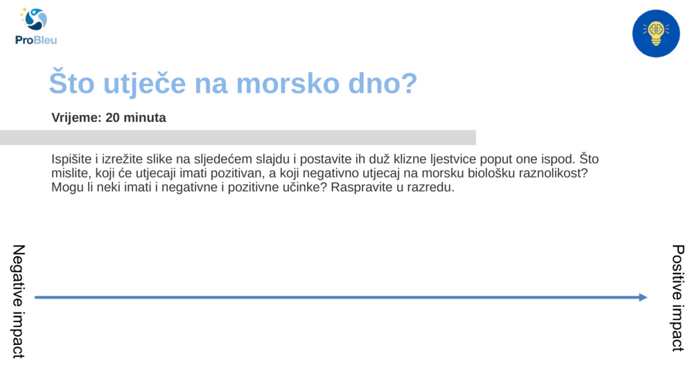 Što utječe na morsko dno?