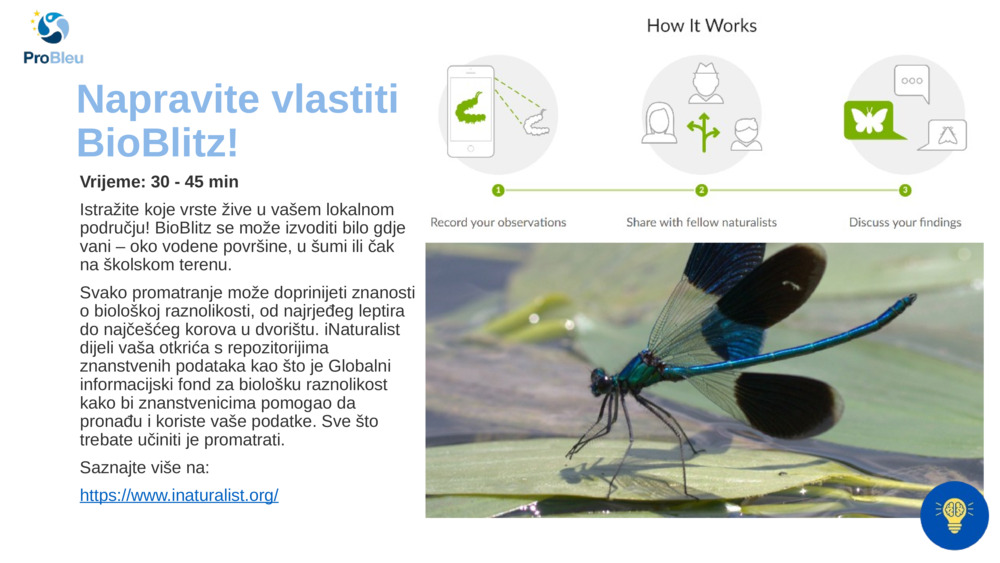 Napravite vlastiti BioBlitz!