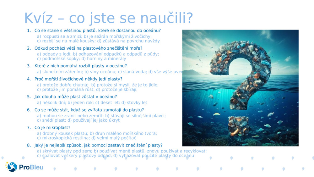 Kvíz – co jste se naučili?