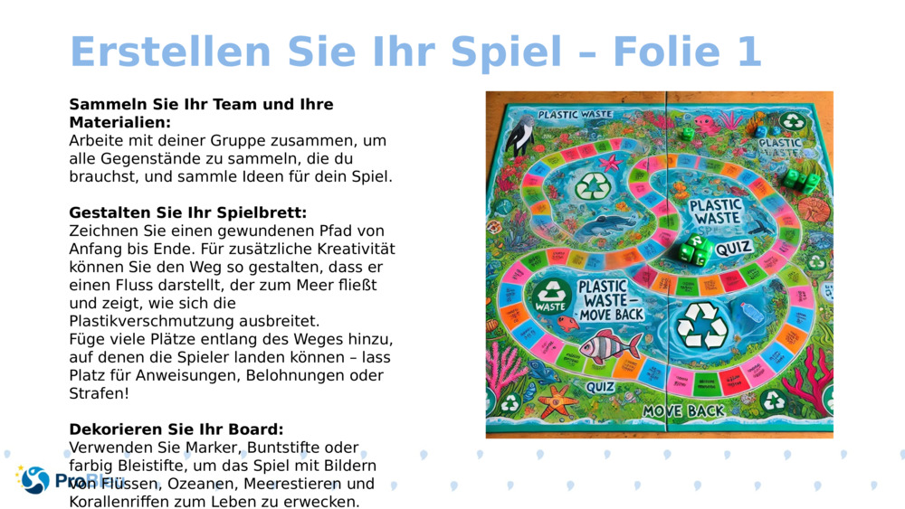 Erstellen Sie Ihr Spiel – Folie 1