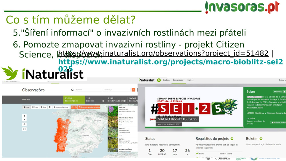 "Šíření informací" o invazivních rostlinách mezi přáteli