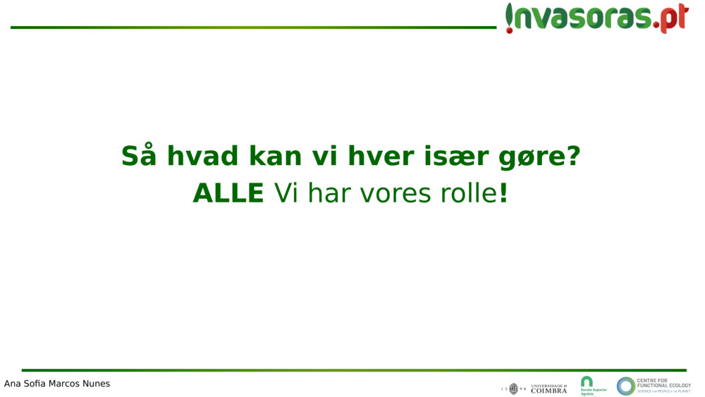 Så hvad kan vi hver især gøre?