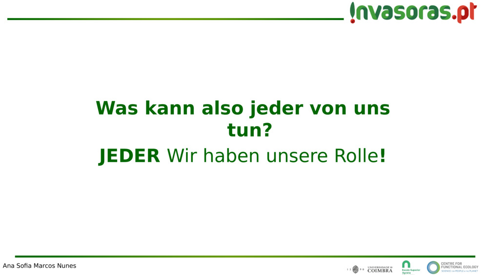 Was kann also jeder von uns tun?