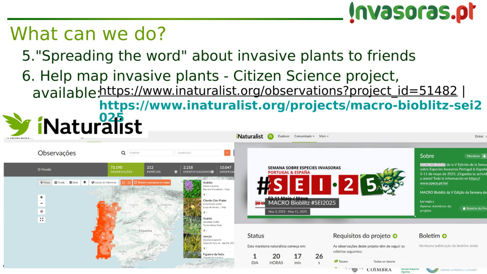 "Spreading the word" about invasive plants to friends
